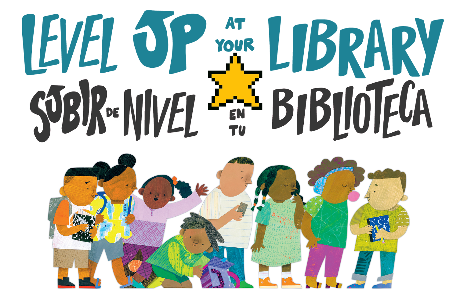 2025 Summer Reading Level Up at your Library