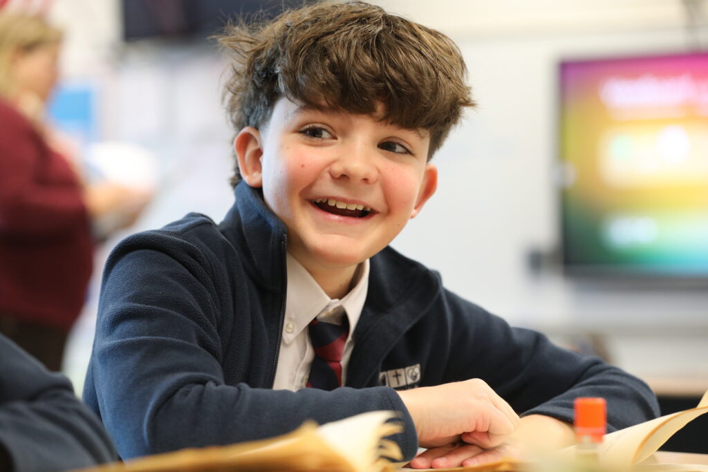 Elementary school boy